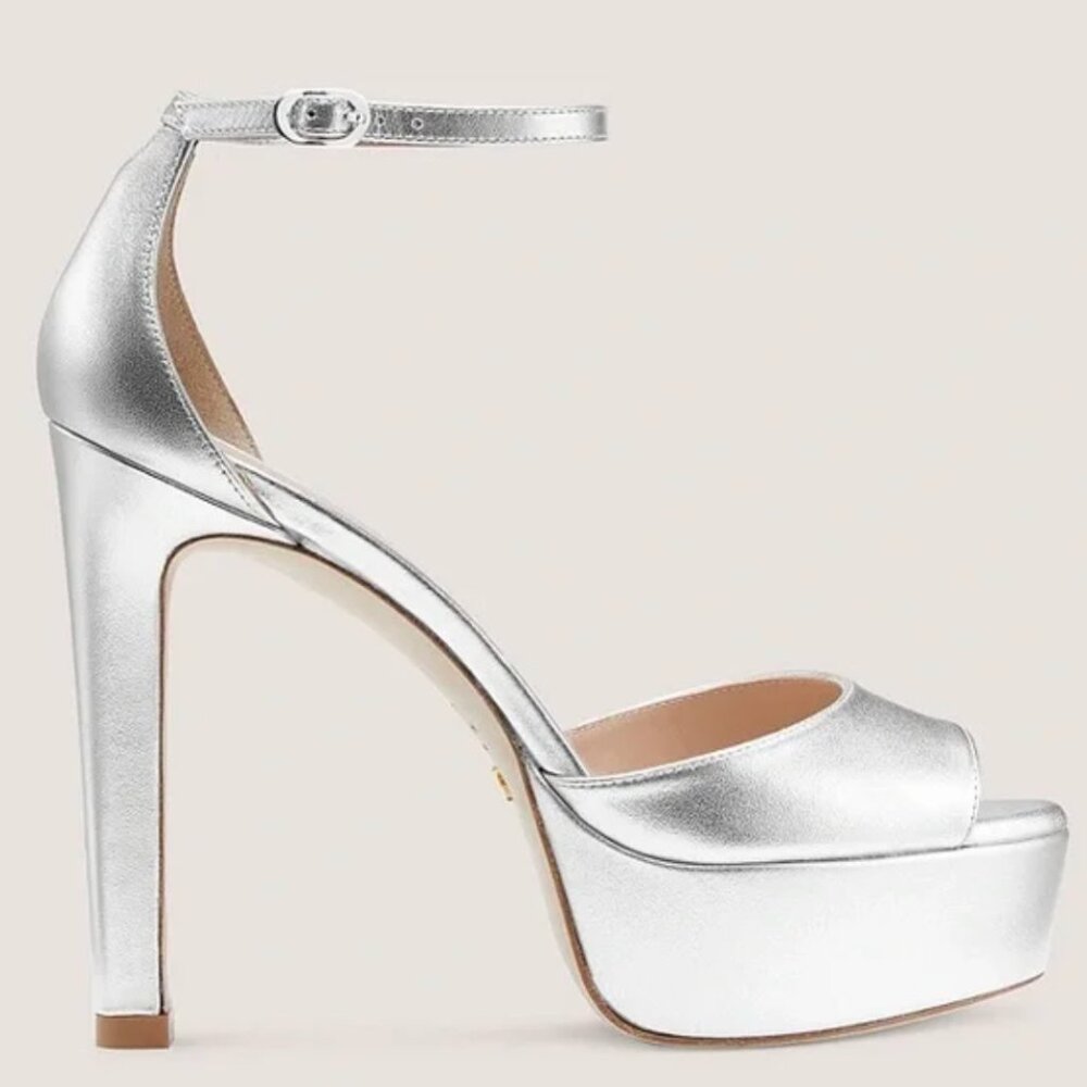Stuart Weitzman Discoplatform Heels Size 9 - image 1